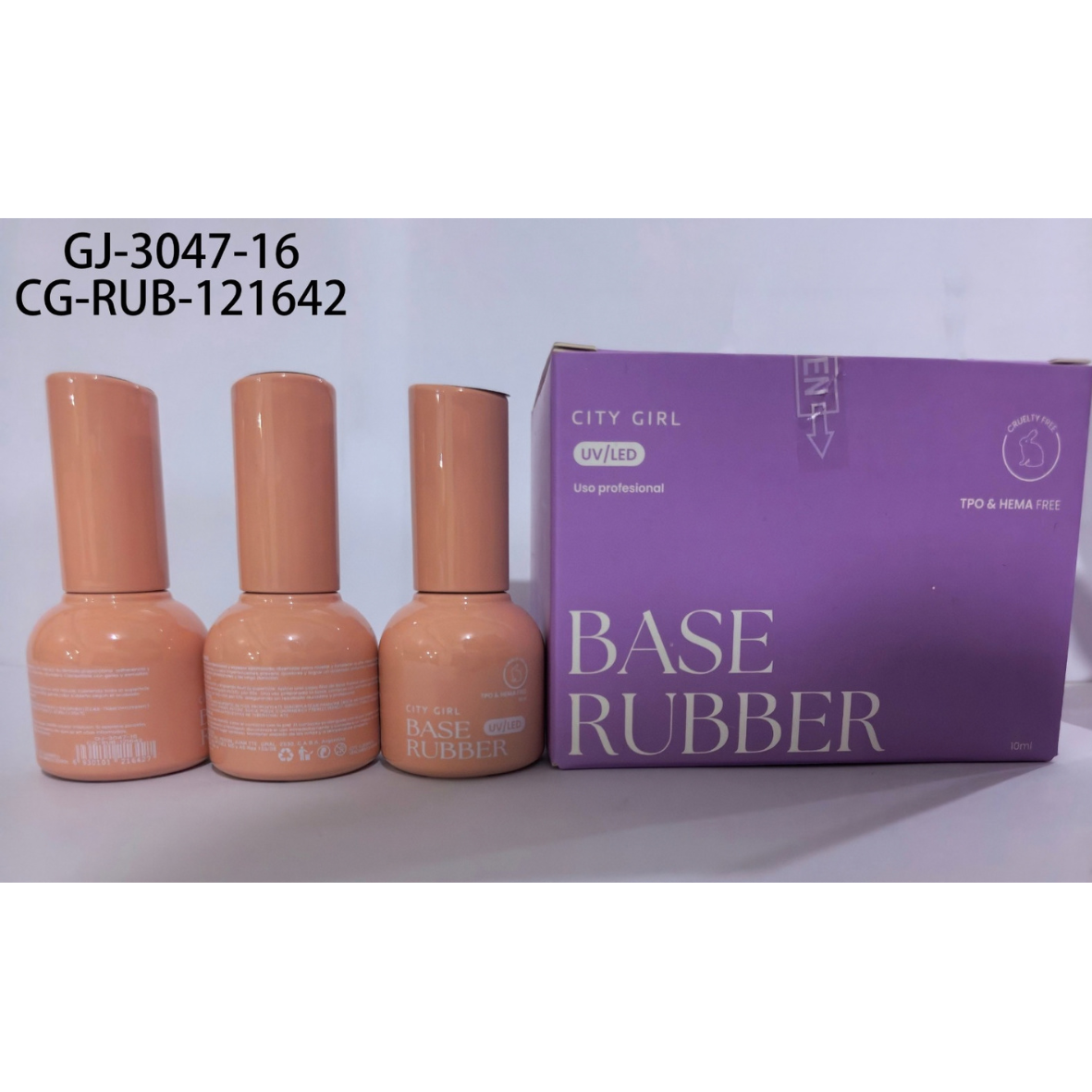 BASE RUBBER UV/LED CITY GIRL – 10ML