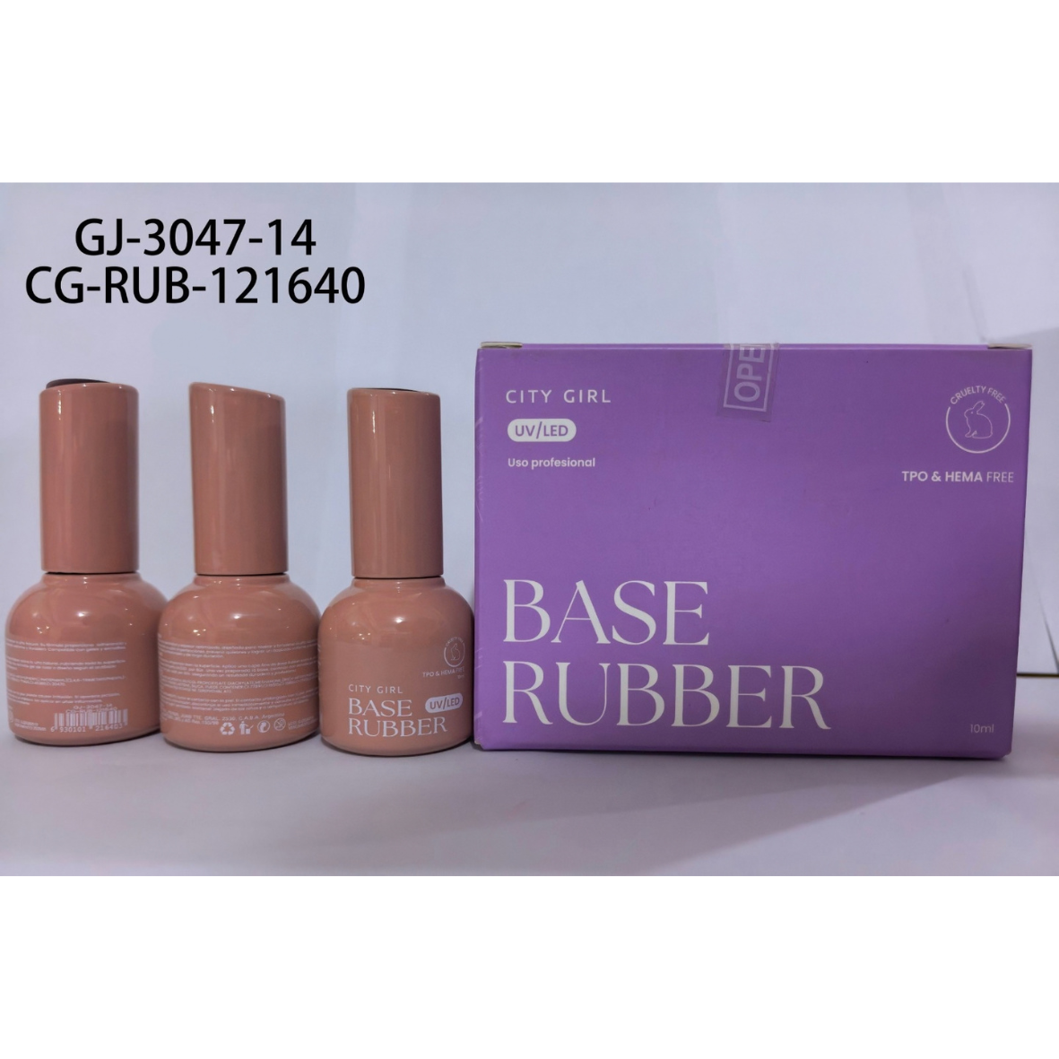 BASE RUBBER UV/LED CITY GIRL – 10ML