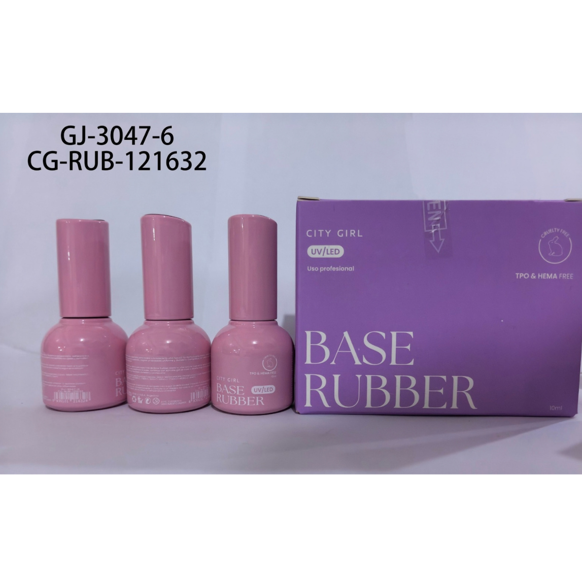 BASE RUBBER UV/LED CITY GIRL – 10ML