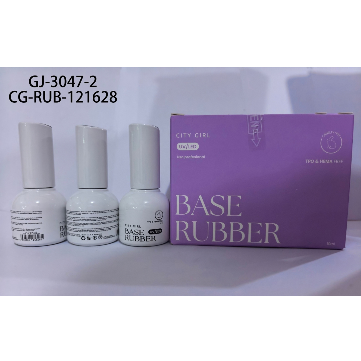 BASE RUBBER UV/LED CITY GIRL – 10ML
