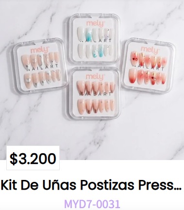 Kit De Unas Postizas- Mely