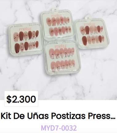 Kit De Unas Postizas- Mely