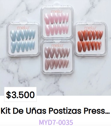 Kit De Unas Postizas- Mely