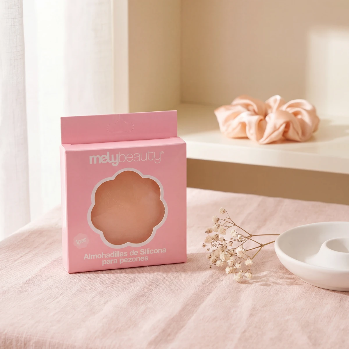 Pezoneras Adhesivas De Silicona x2pcs- Mely