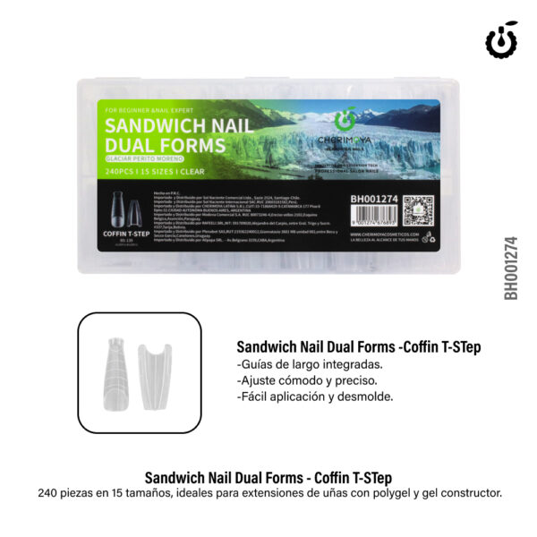 CAPSULA DUAL SANDWICH COFFIN 240PCS