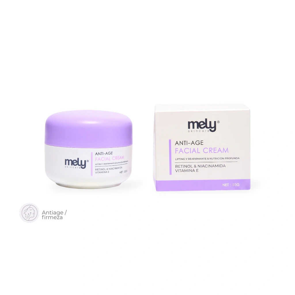 CREMA FACIAL ANTIAGE 50G MELY