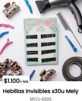 Hebillas Invisibles x30pcs- Mely